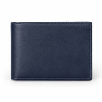 Ví vân Taiga 2 (Dáng Ngang - Xanh Navy)